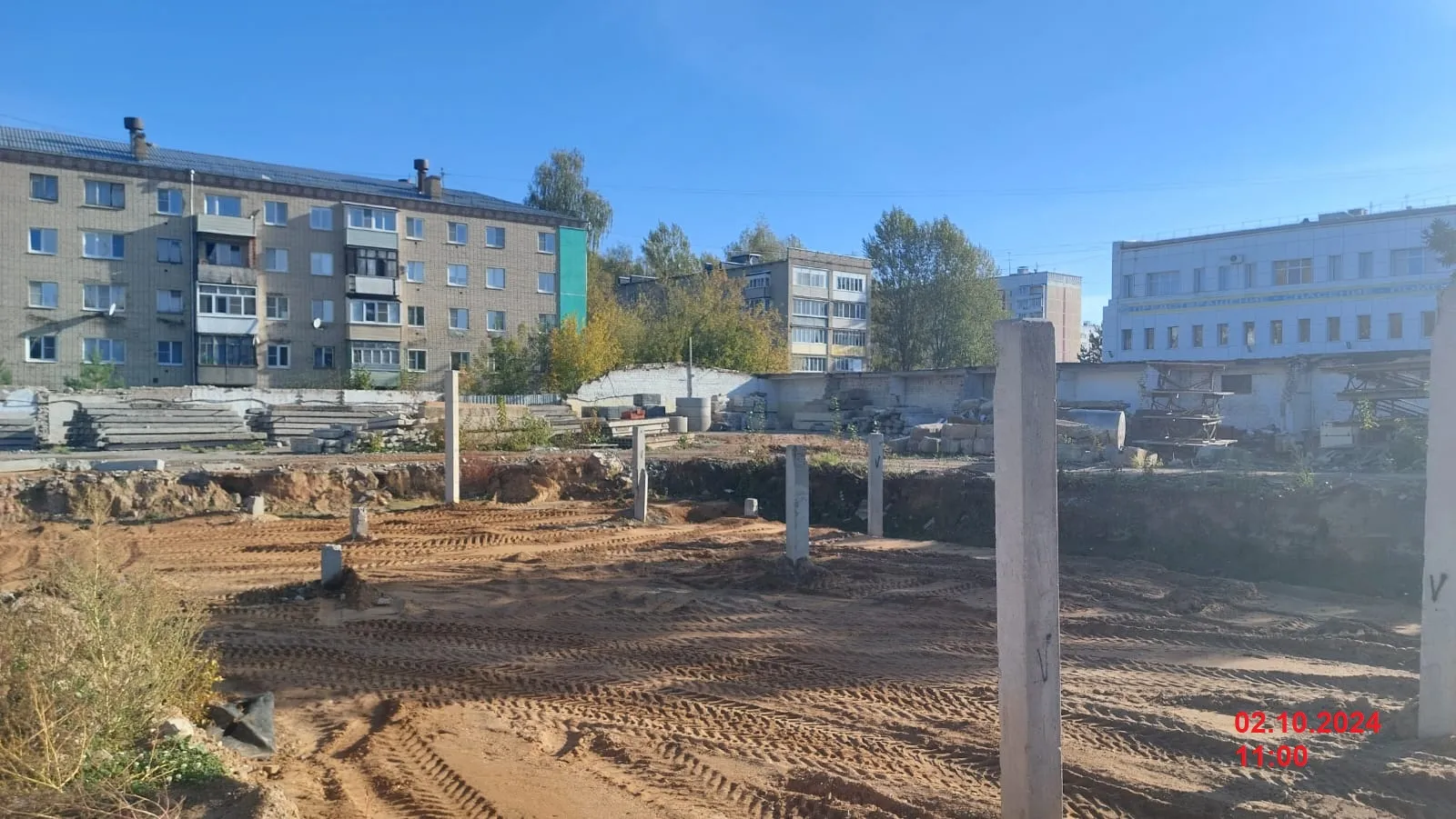 ЖК Мирный ход строительства