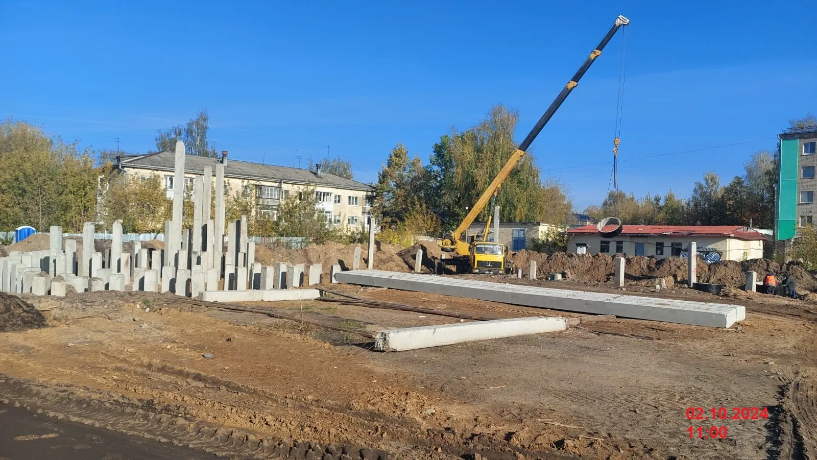 ЖК Мирный ход строительства