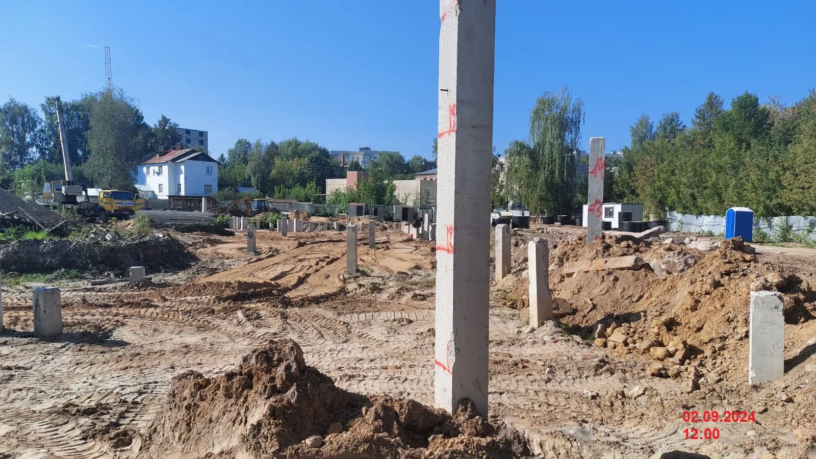 ЖК Мирный ход строительства