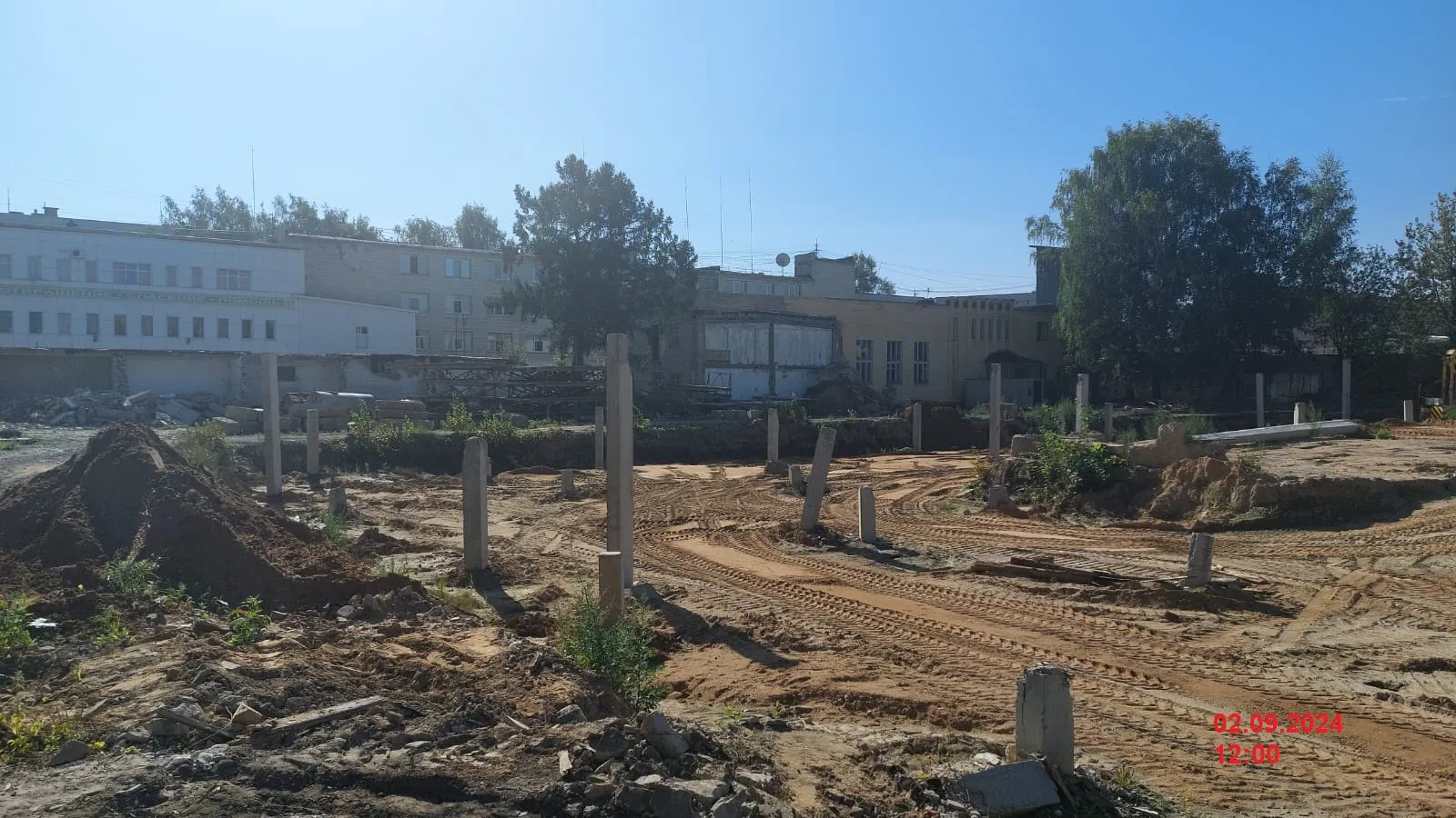 ЖК Мирный ход строительства