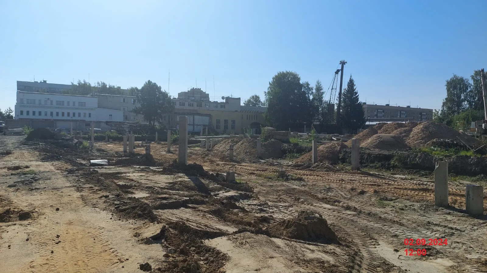 ЖК Мирный ход строительства