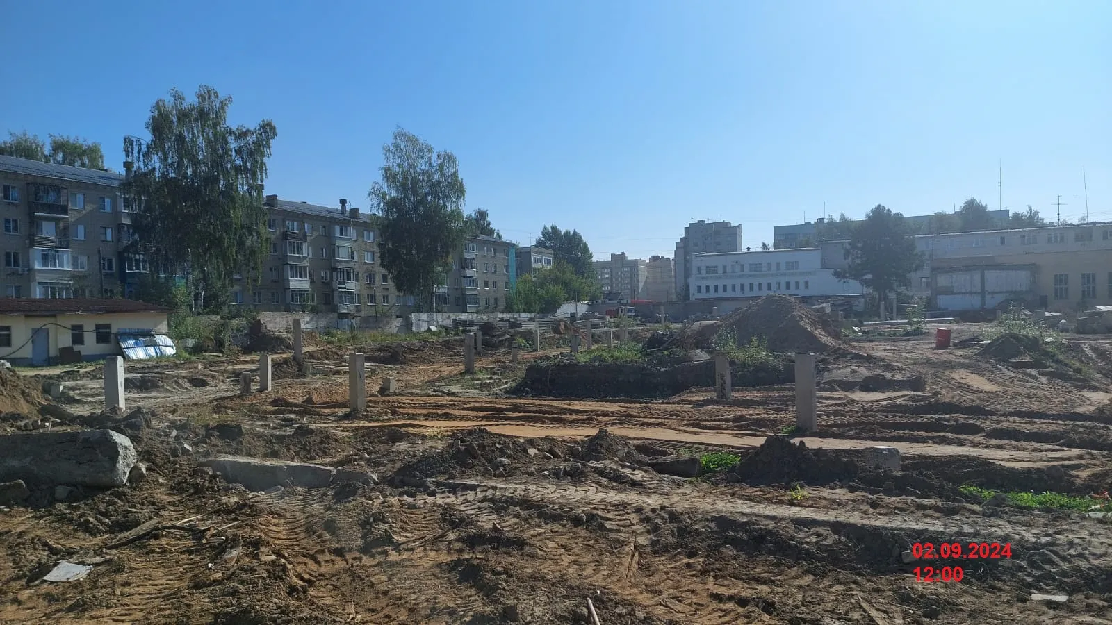 ЖК Мирный ход строительства