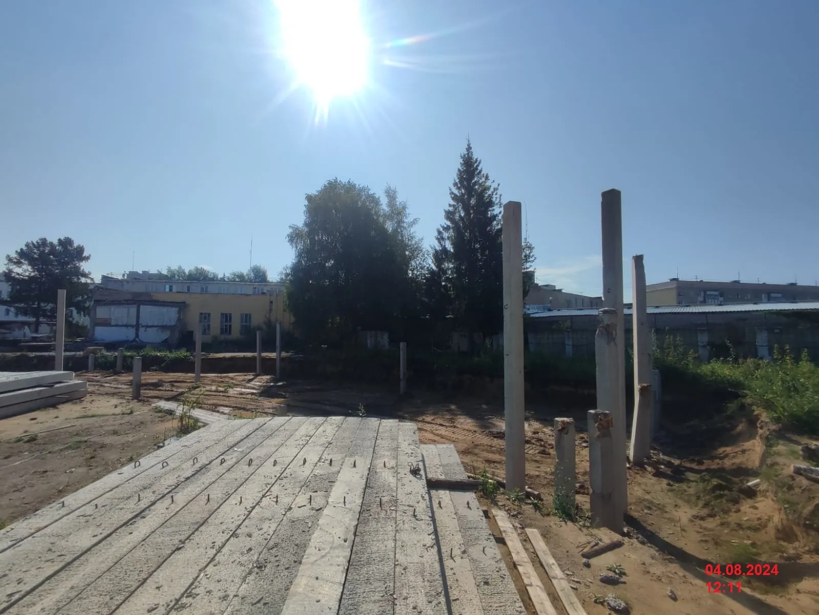 ЖК Мирный ход строительства