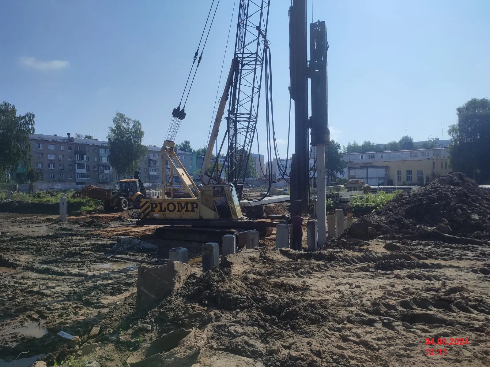 ЖК Мирный ход строительства