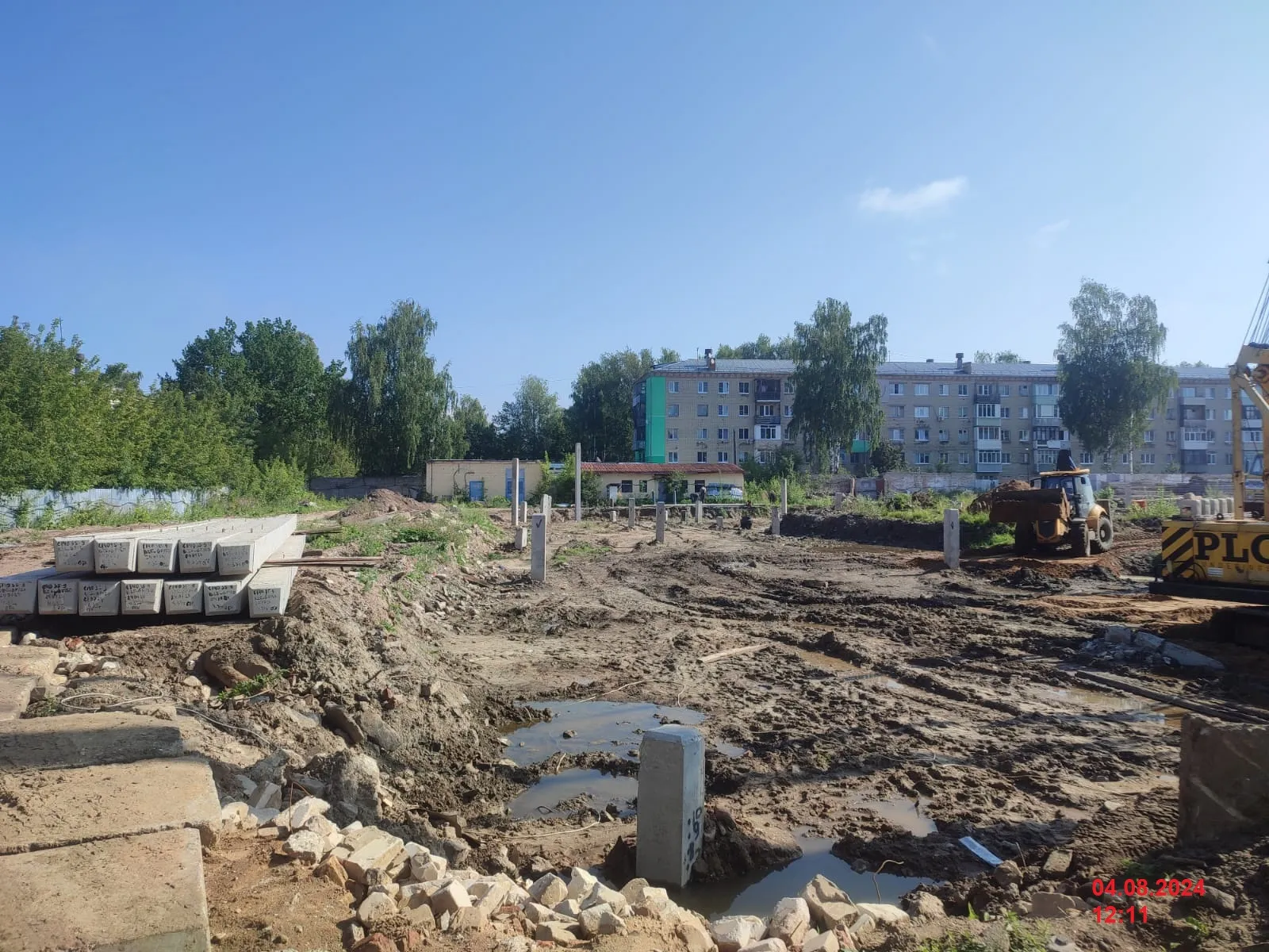 ЖК Мирный ход строительства