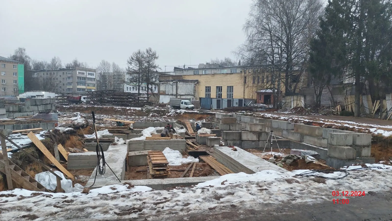 ЖК Мирный ход строительства