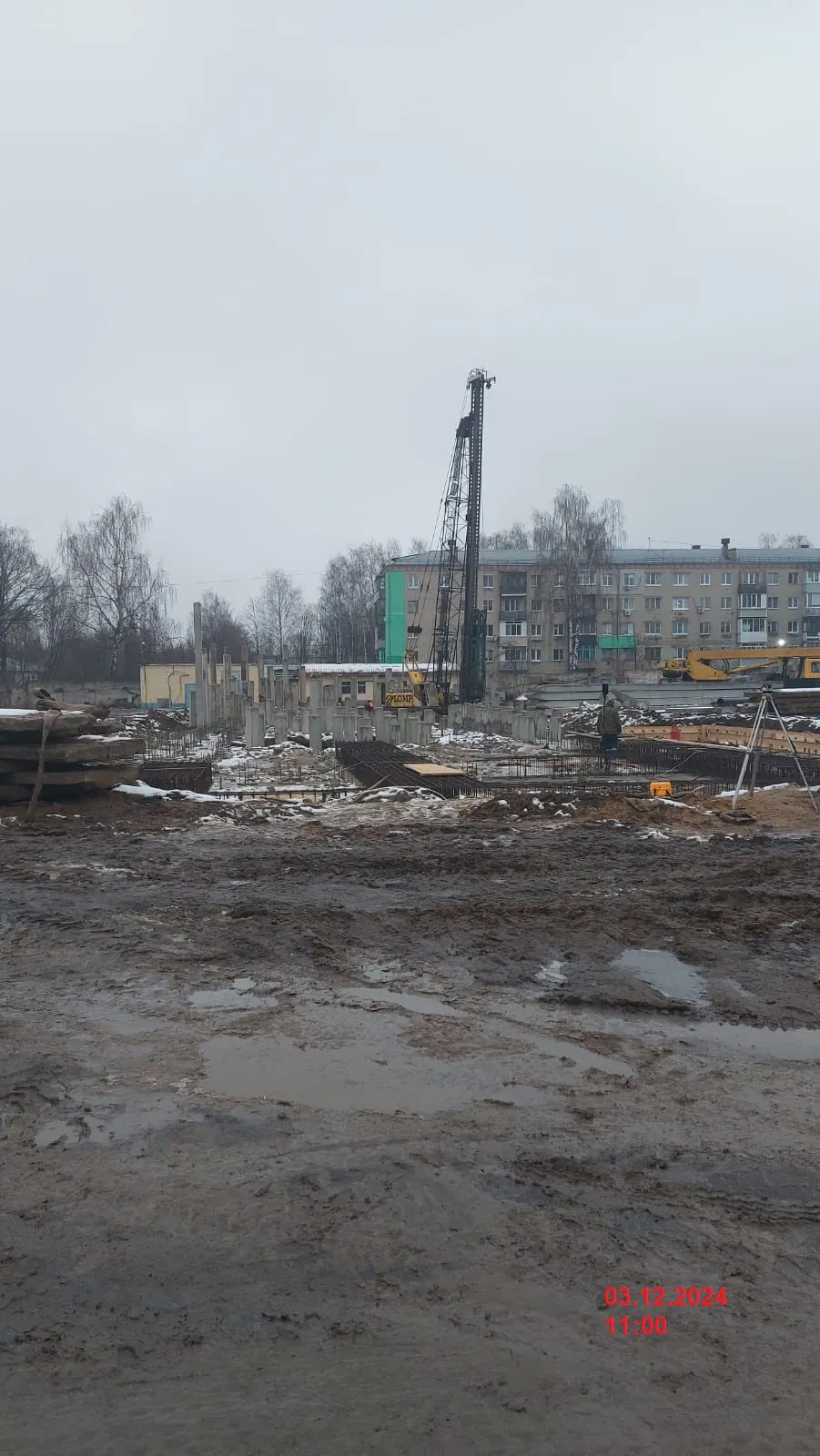 ЖК Мирный ход строительства