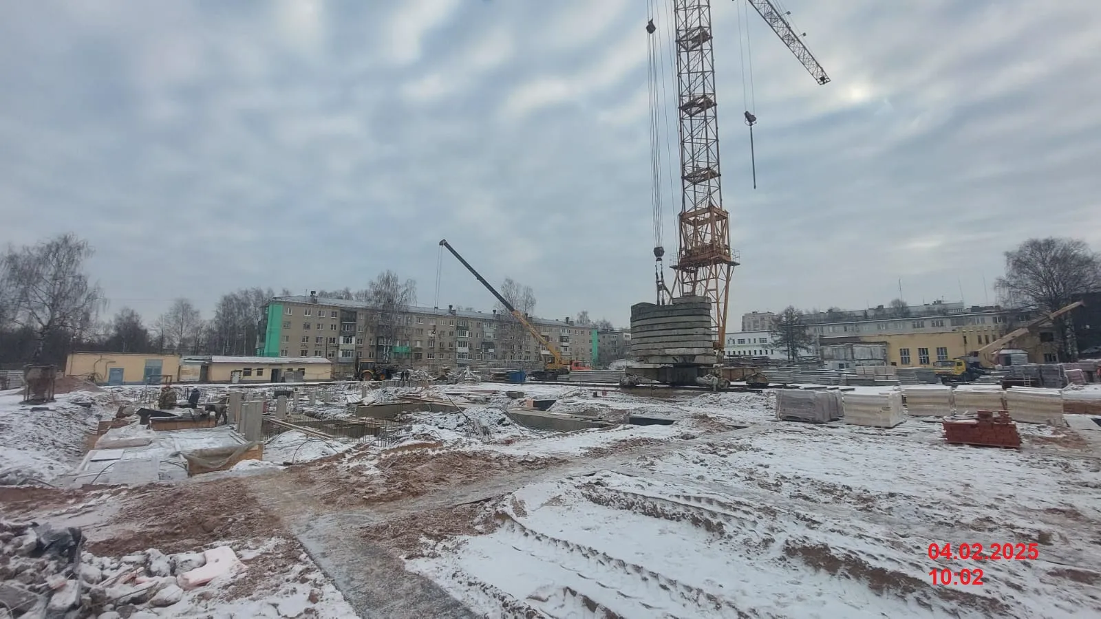 ЖК Мирный ход строительства