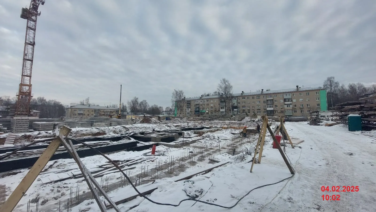 ЖК Мирный ход строительства