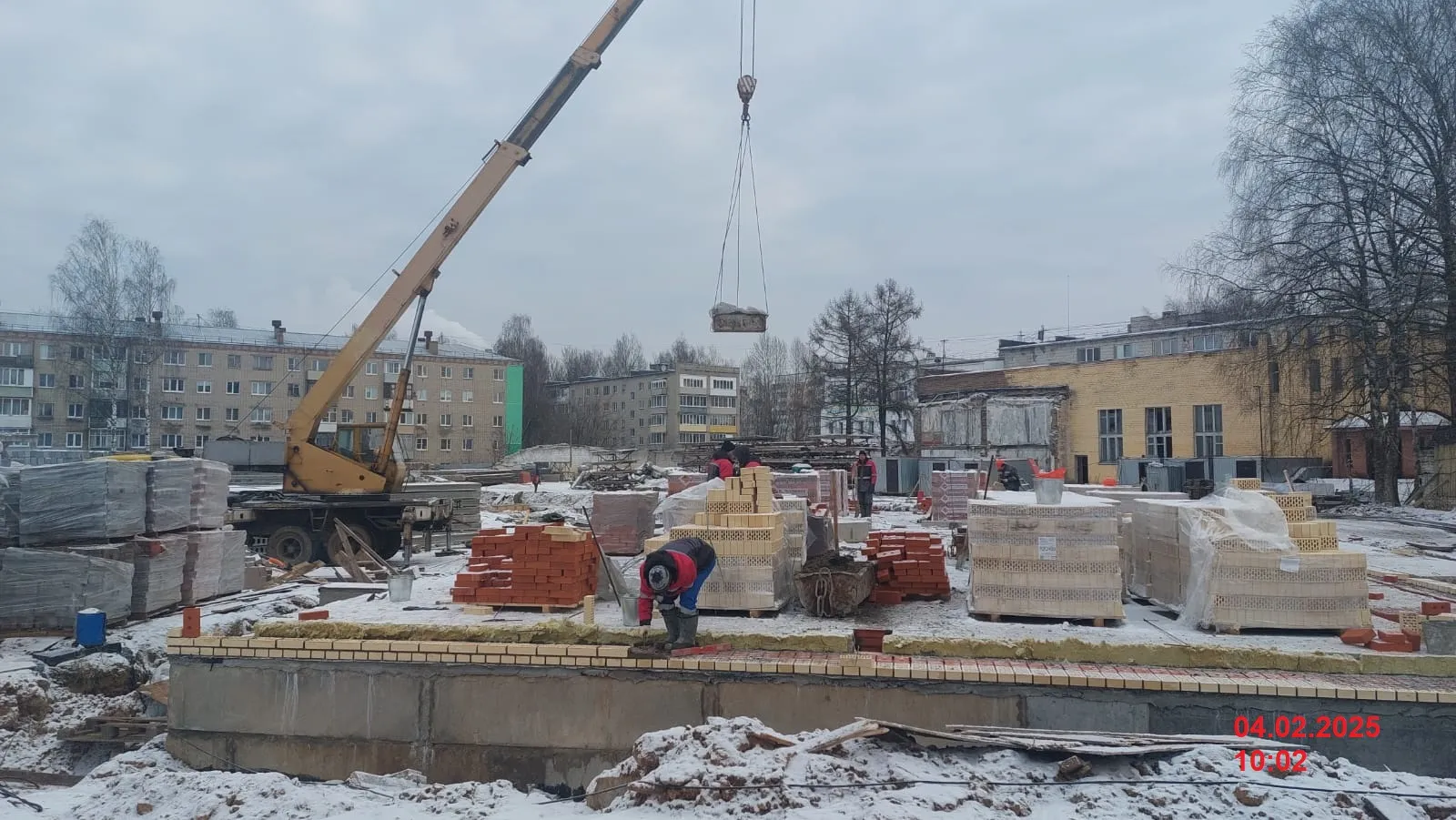 ЖК Мирный ход строительства