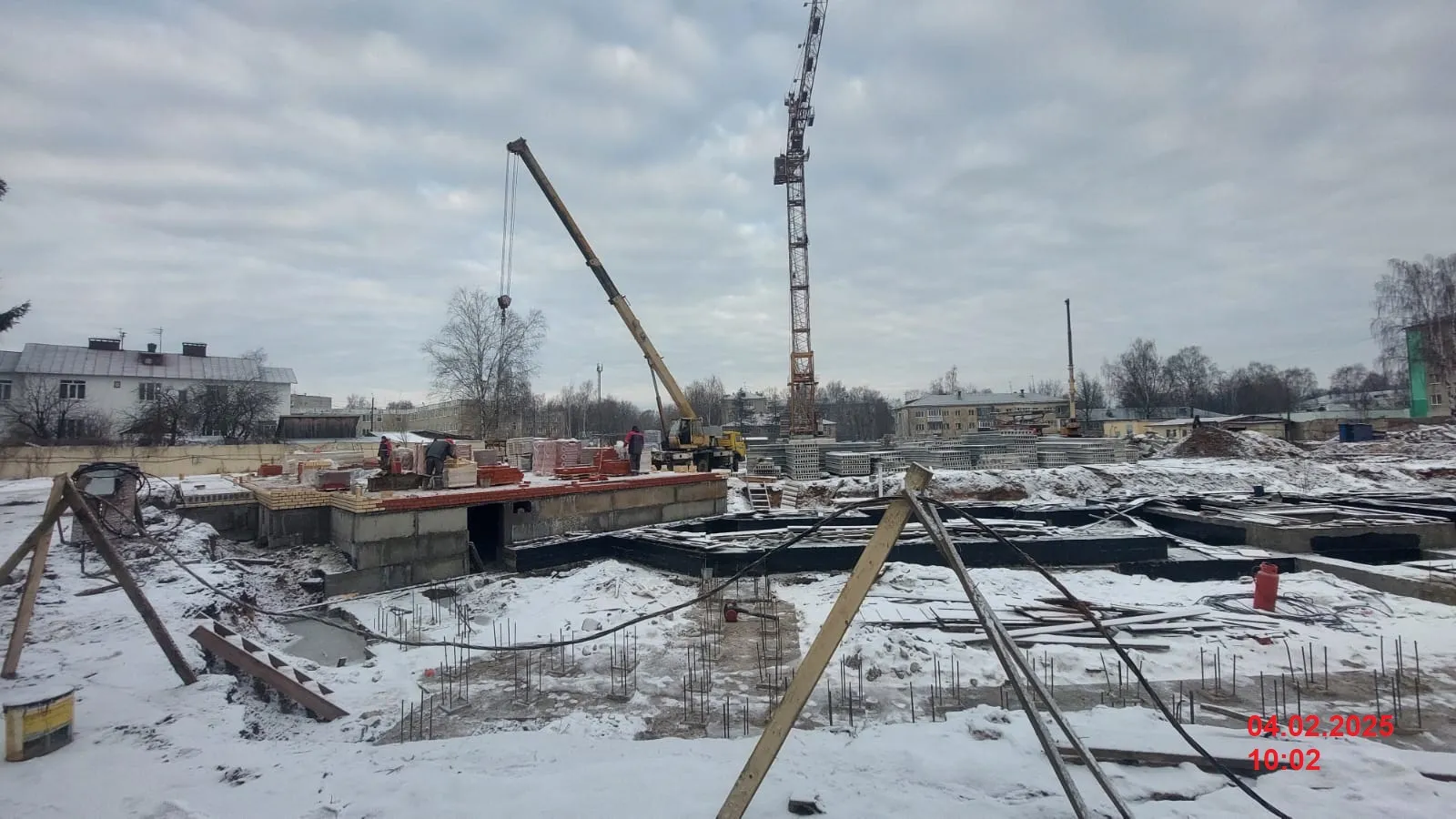 ЖК Мирный ход строительства