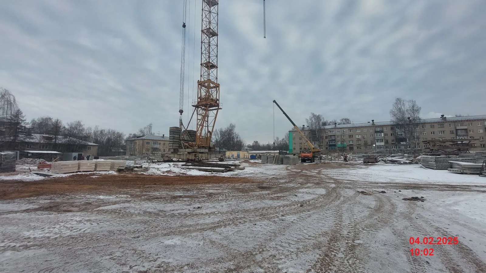 ЖК Мирный ход строительства