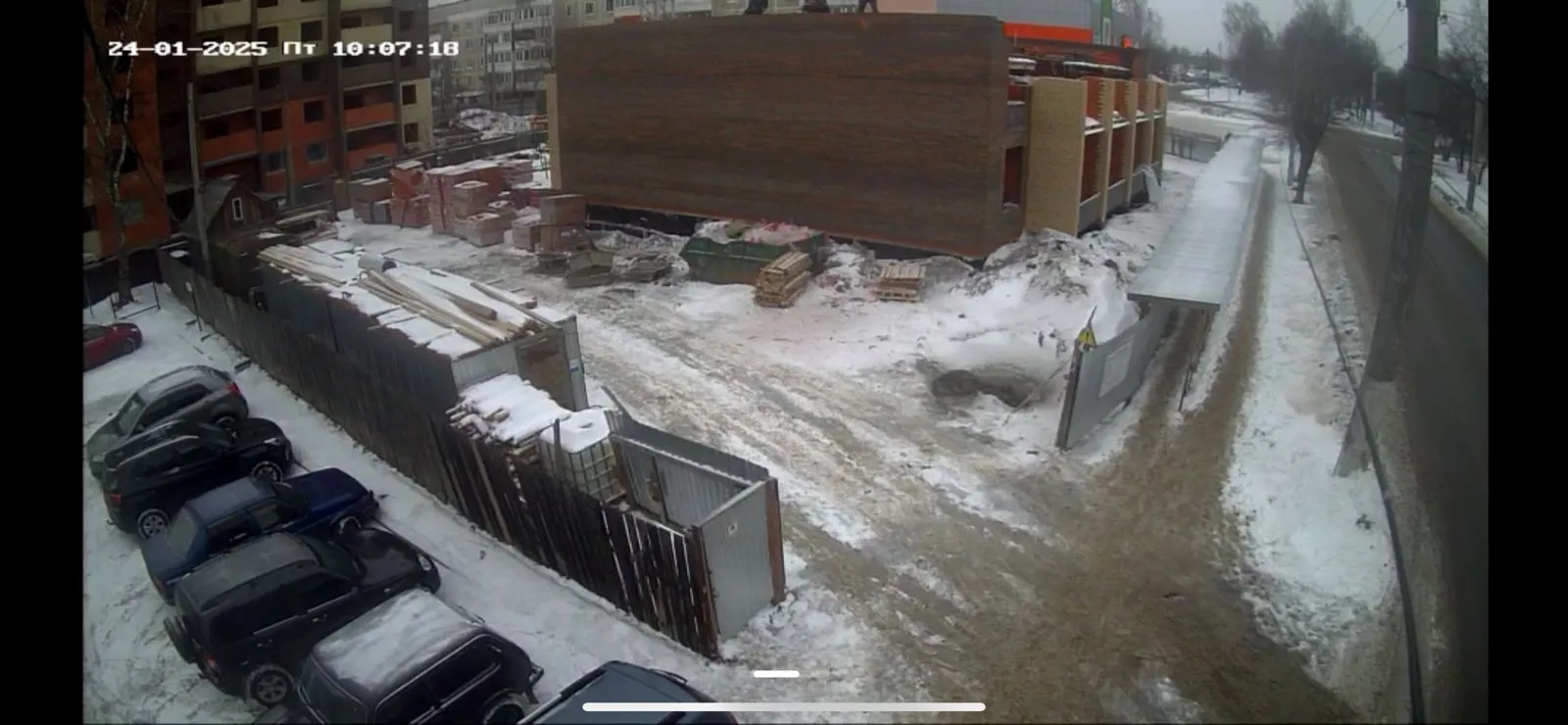 ЖК по улице Центральная ход строительства