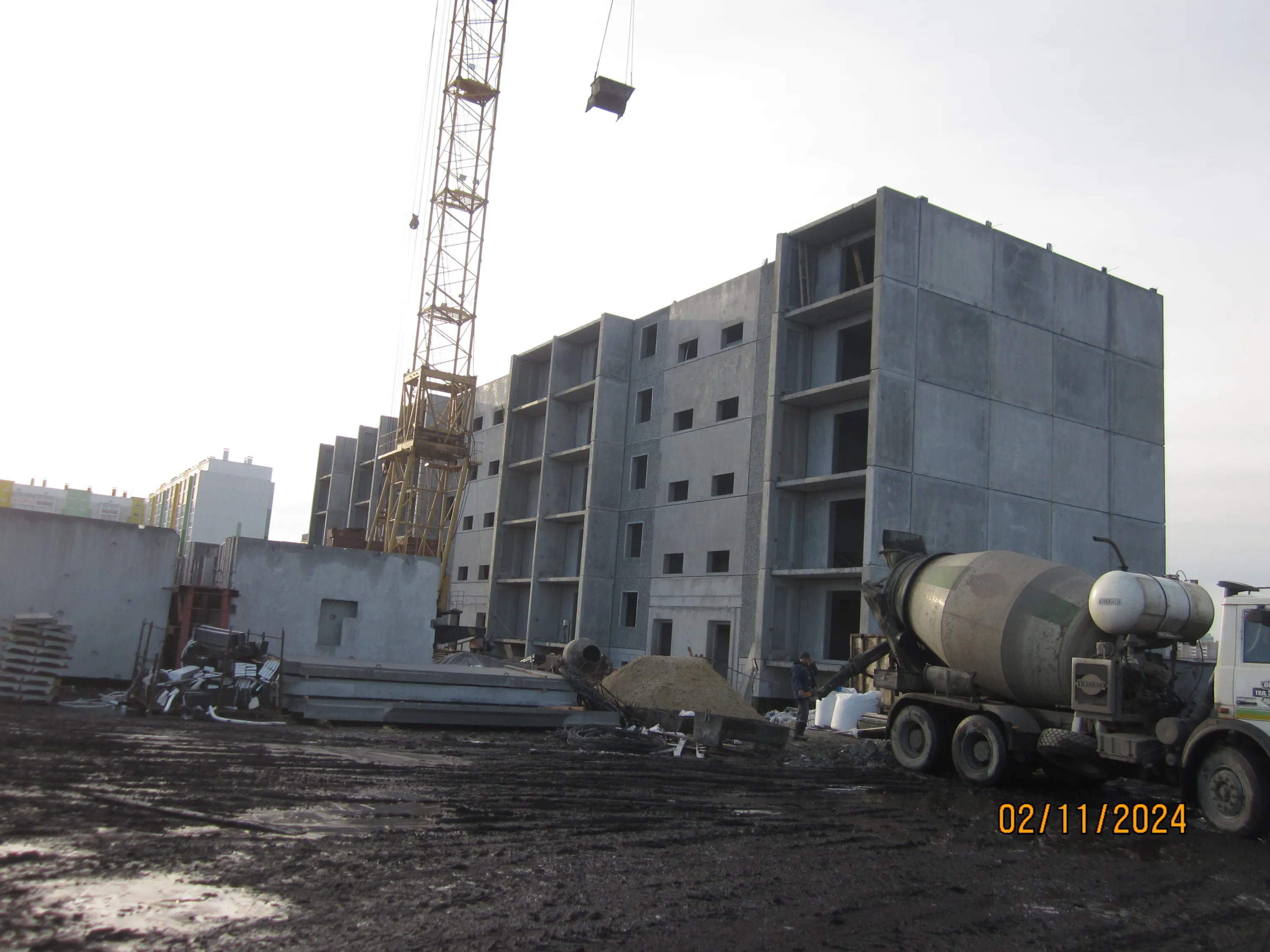 ЖК Бульвар-Парк ход строительства