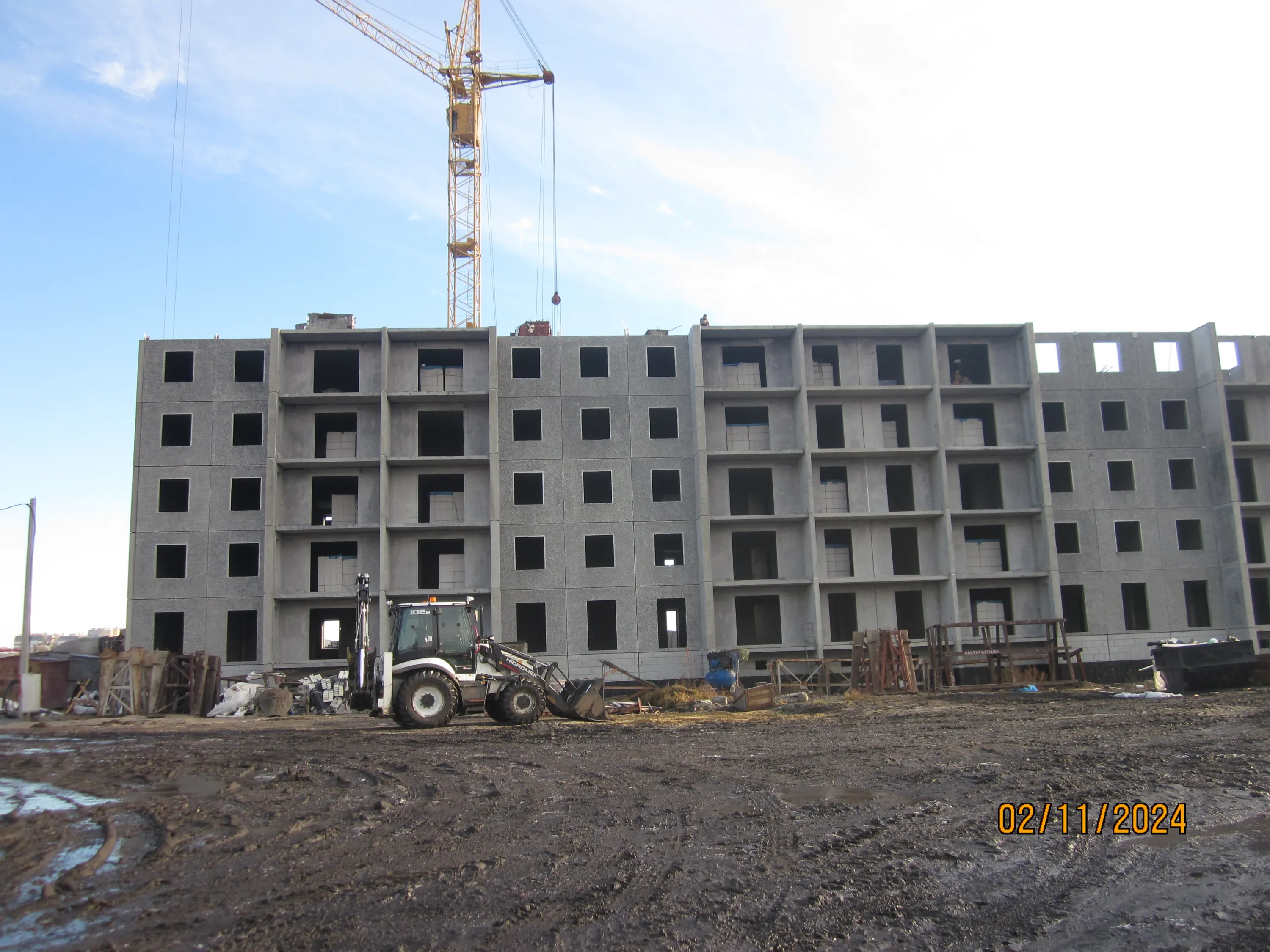 ЖК Бульвар-Парк ход строительства