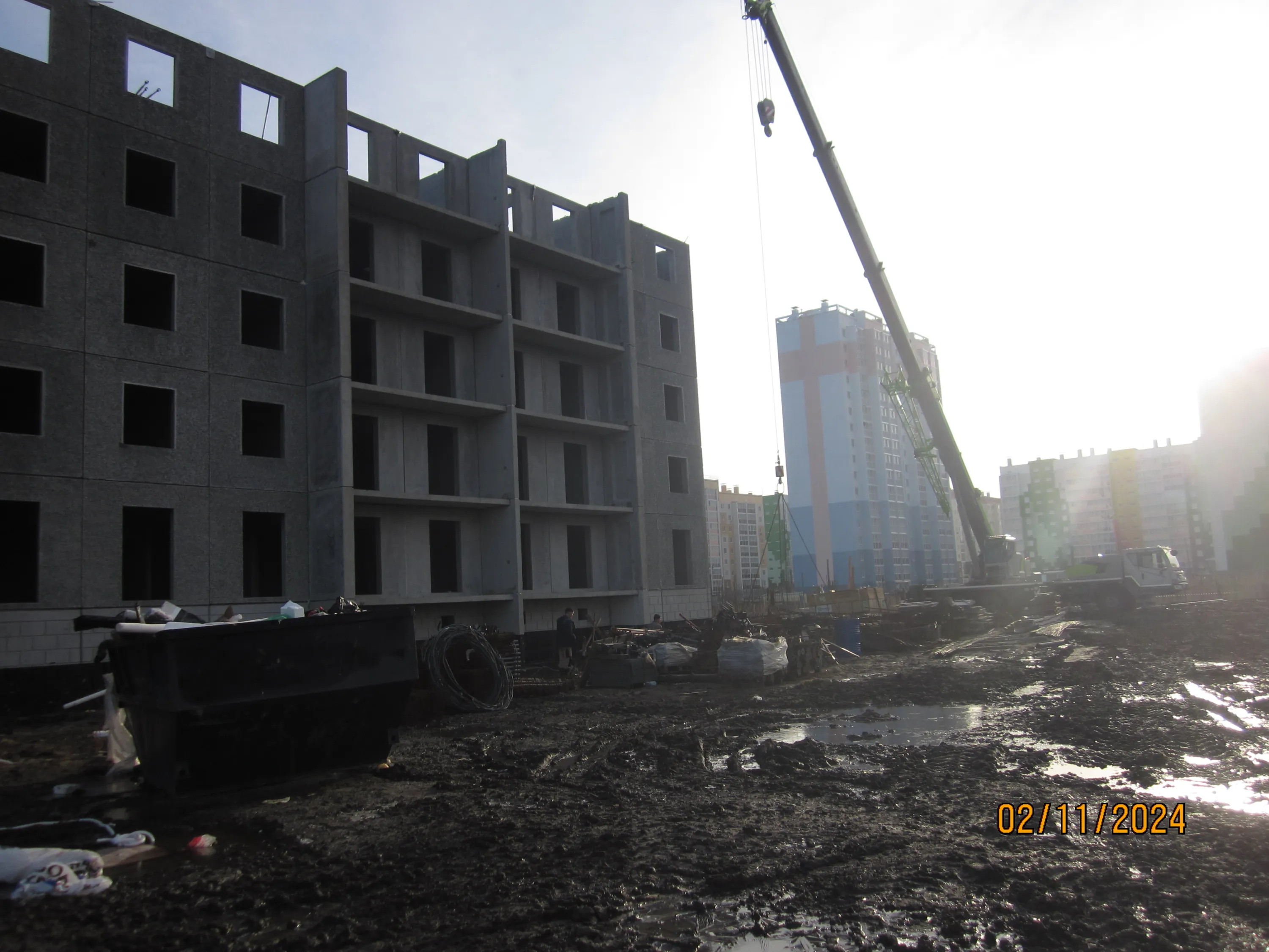 ЖК Бульвар-Парк ход строительства