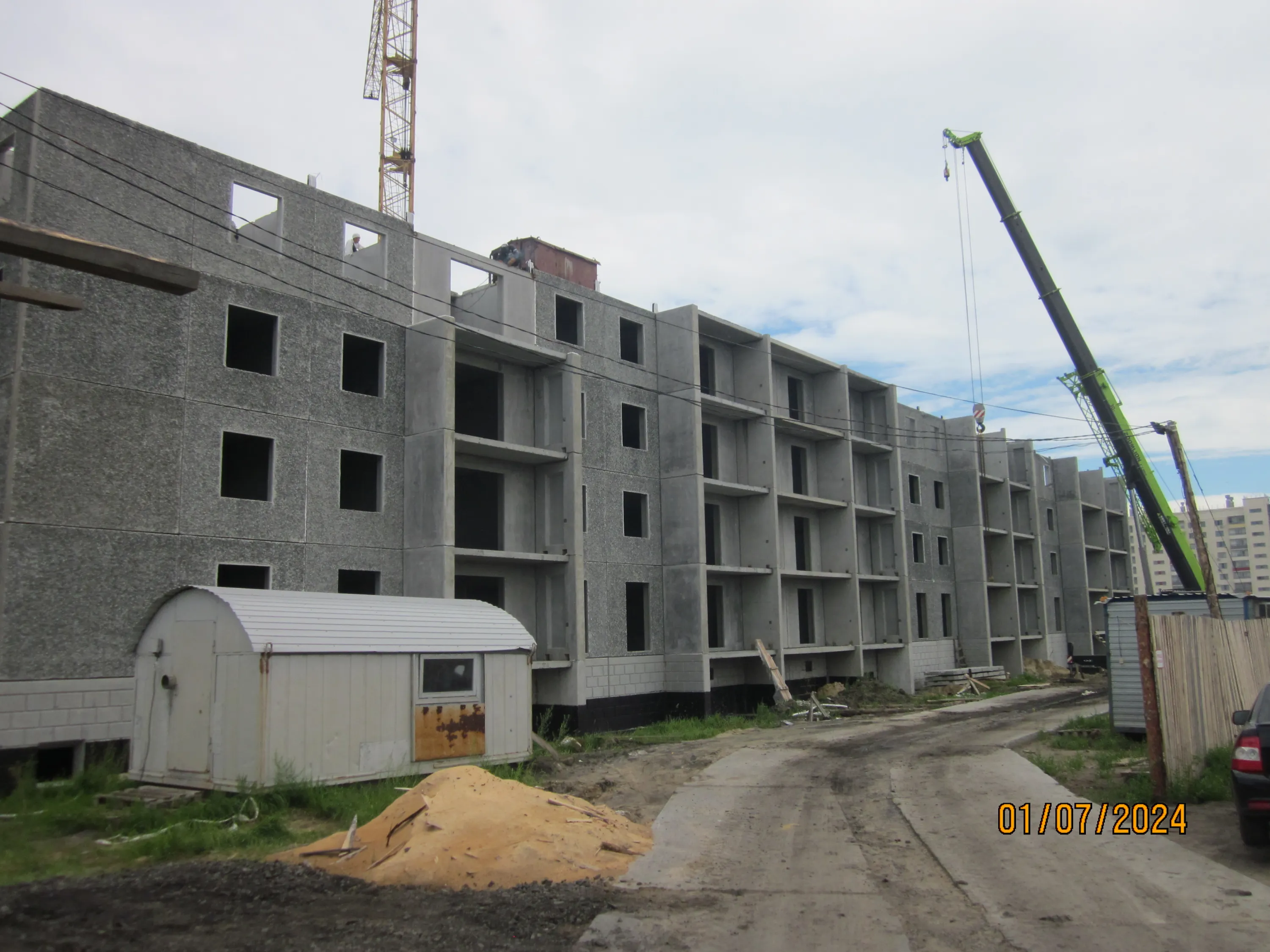 ЖК Бульвар-Парк ход строительства