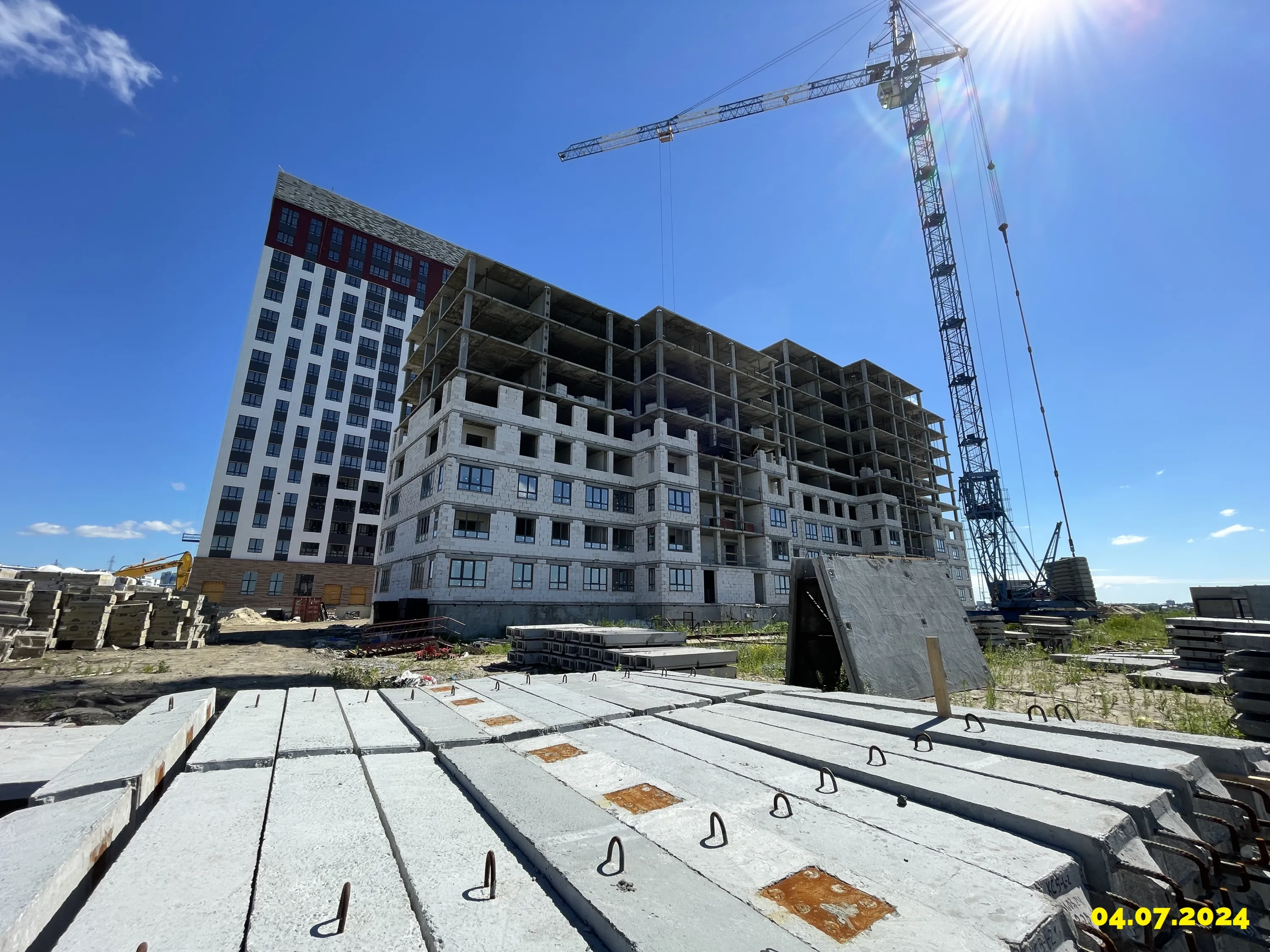 ЖК "Районы-Кварталы" ход строительства