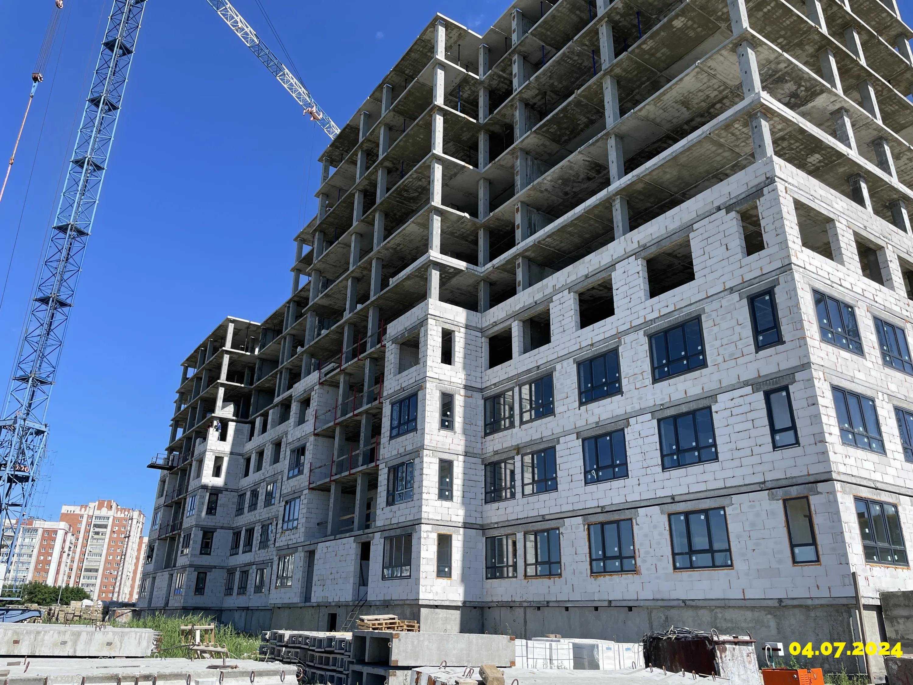 ЖК "Районы-Кварталы" ход строительства