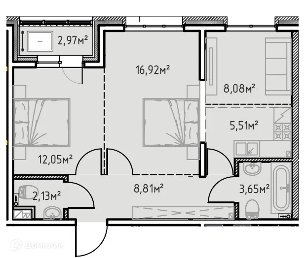 Фото квартиры в ЖК "Zenith (Зенит)"