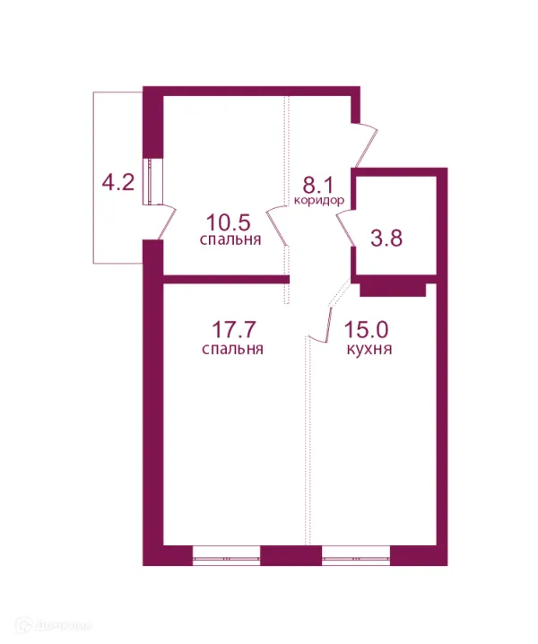 Квартира в ЖК Видный 3