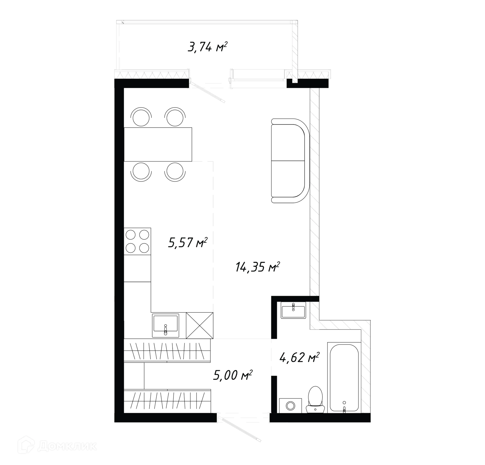 Фото квартиры в ЖК КИНО
