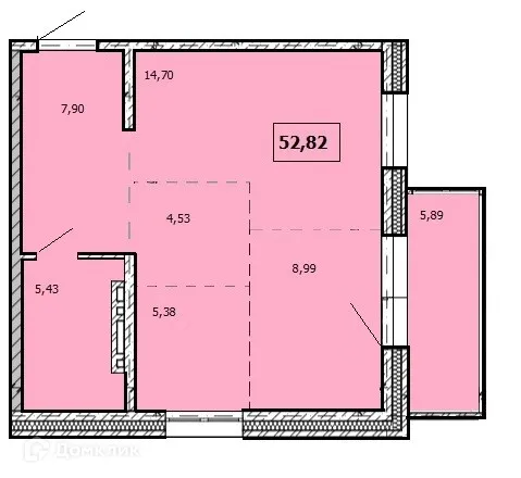 Фото квартиры в ЖК "Витязь-3"