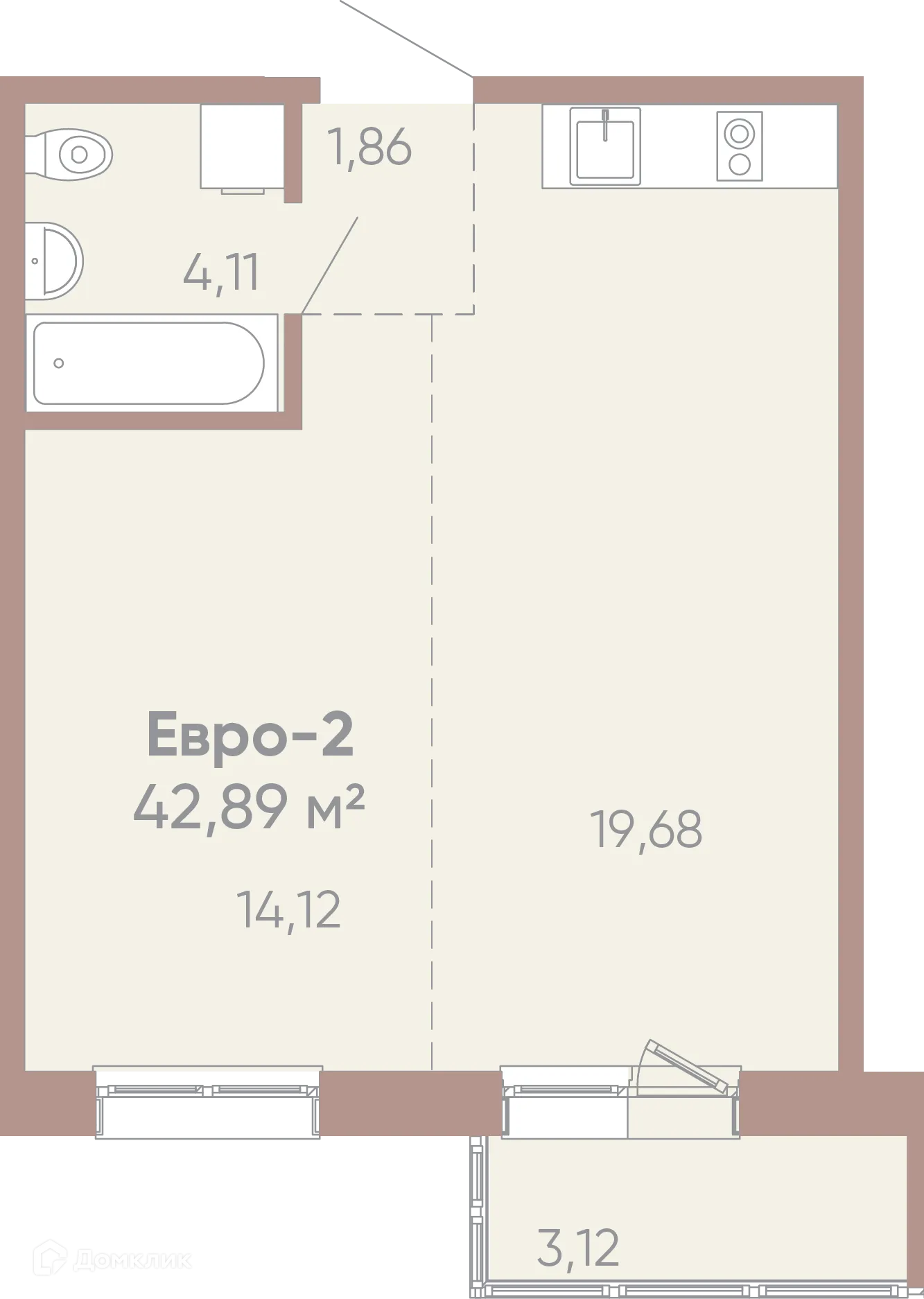 Фото квартиры в ЖК Новые горизонты на Советской