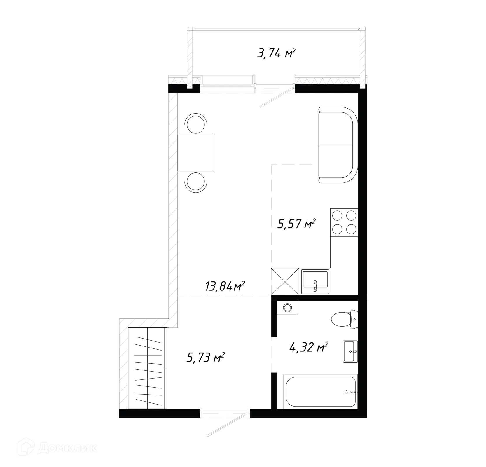 Фото квартиры в ЖК КИНО