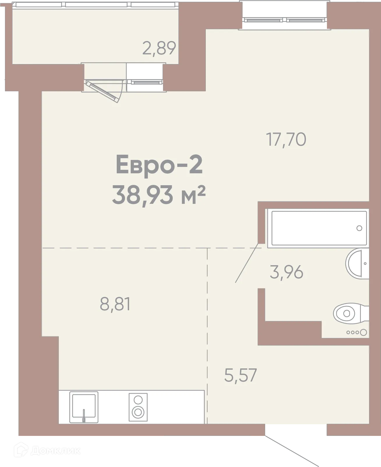 Фото квартиры в ЖК Новые горизонты на Советской