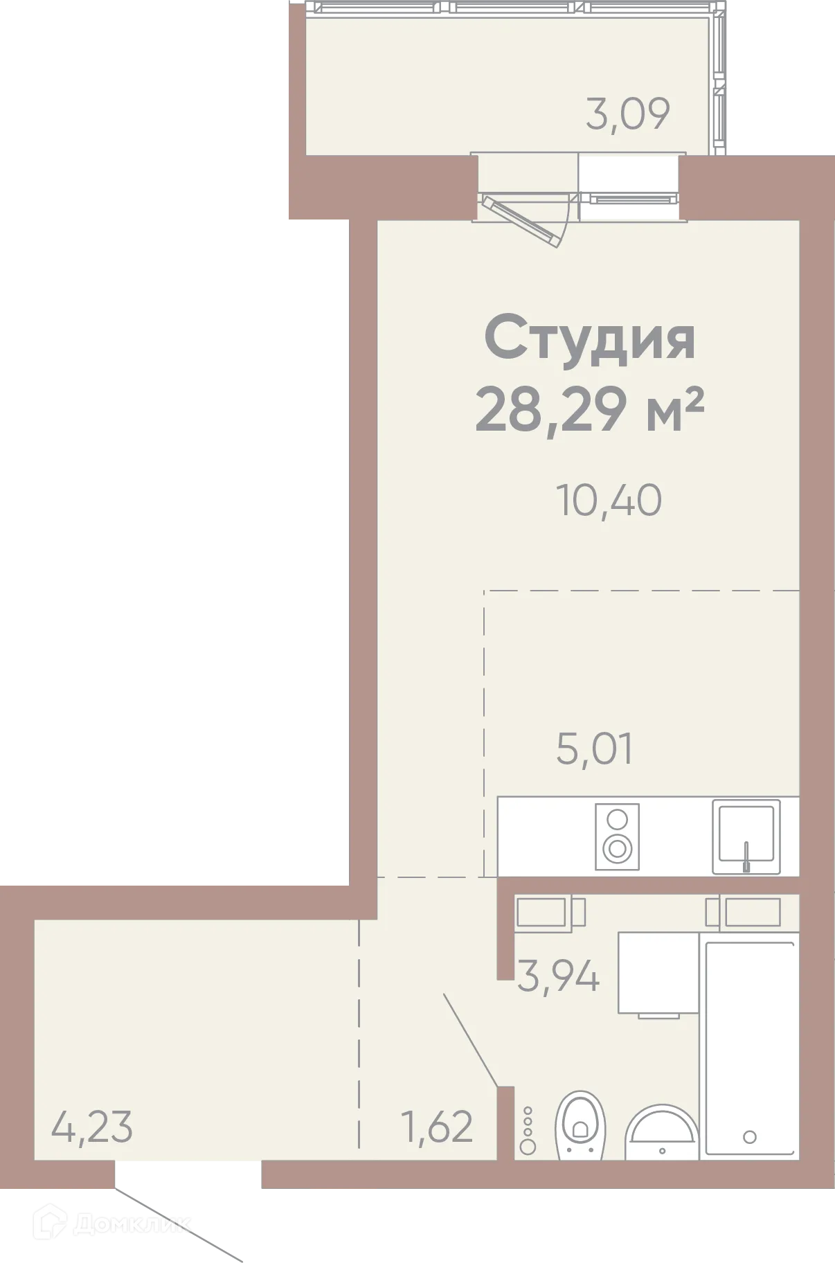 Фото квартиры в ЖК Новые горизонты на Советской