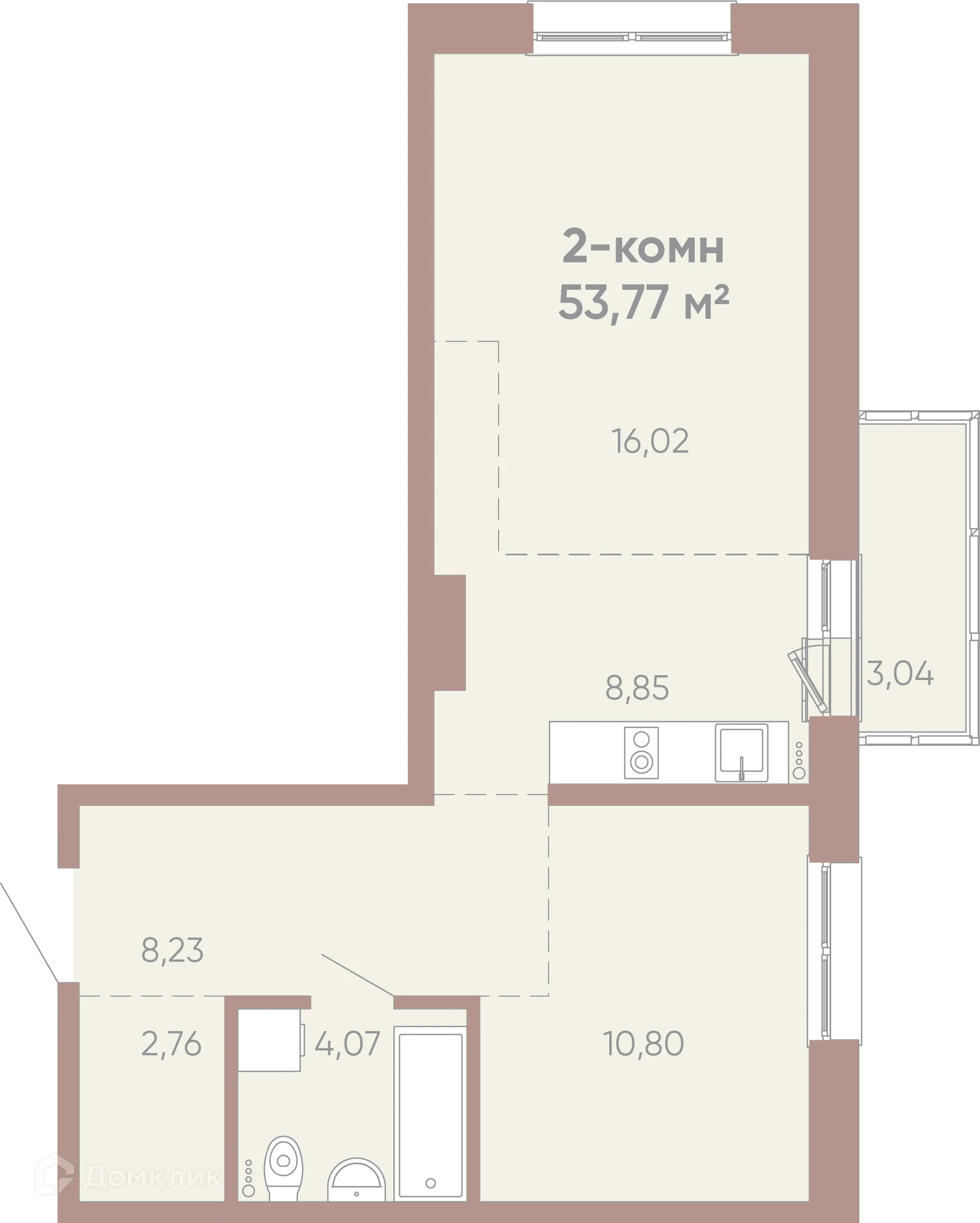 Фото квартиры в ЖК Новые горизонты на Советской