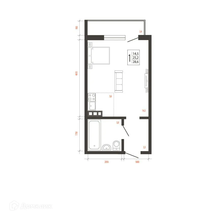 Фото квартиры в ЖК СВОИ ВМЕСТЕ