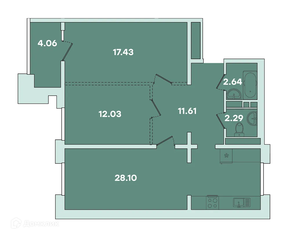 Фото квартиры в ЖК ФАМИЛИЯ