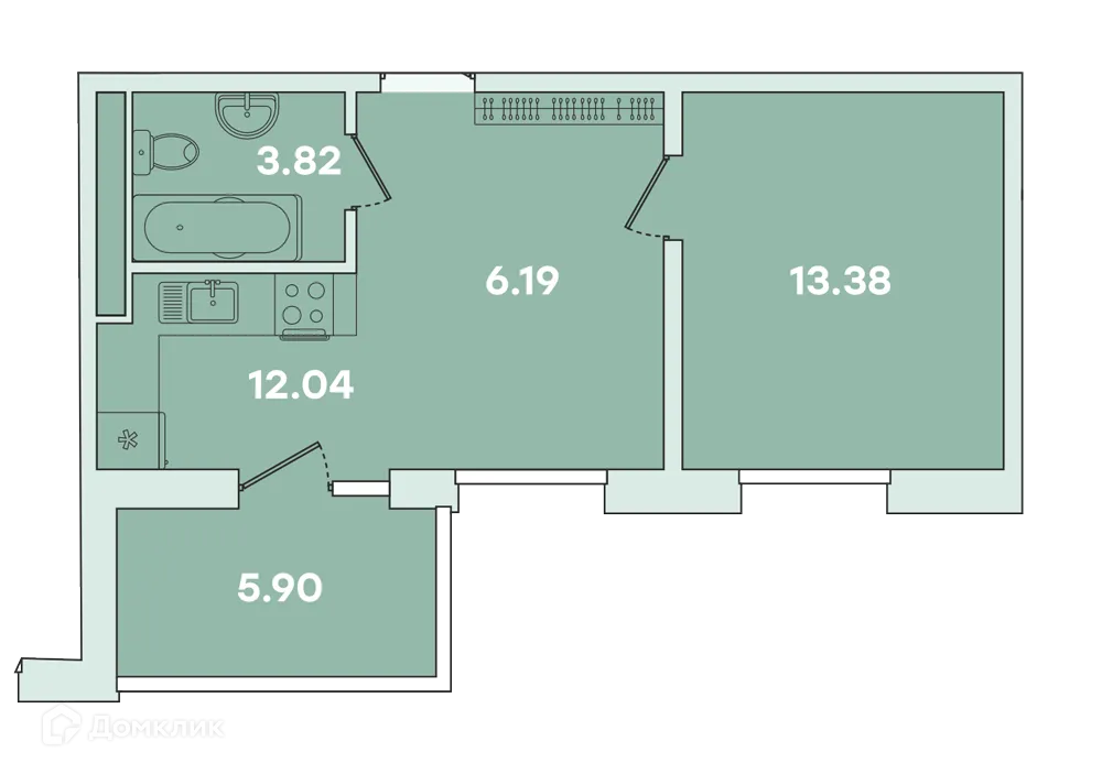 Фото квартиры в ЖК ФАМИЛИЯ
