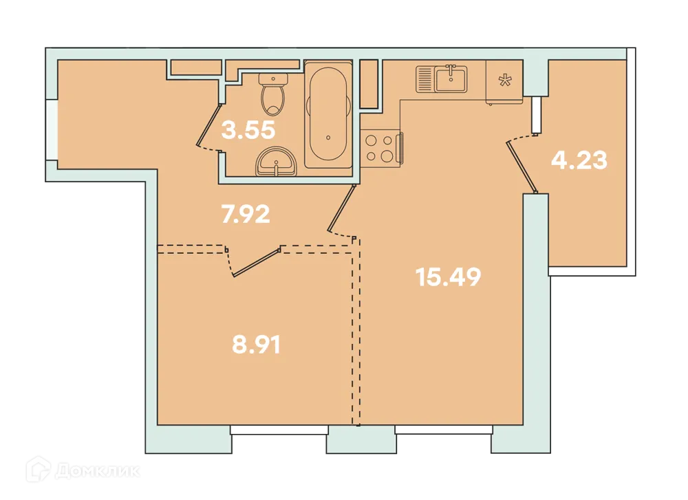 Фото квартиры в ЖК ФАМИЛИЯ