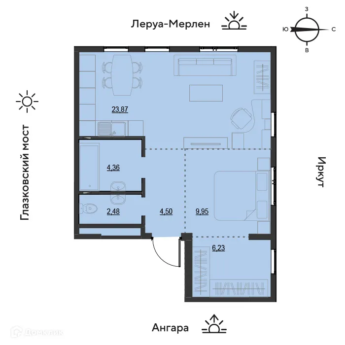 Фото квартиры в ЖК "Zaton (Затон)"
