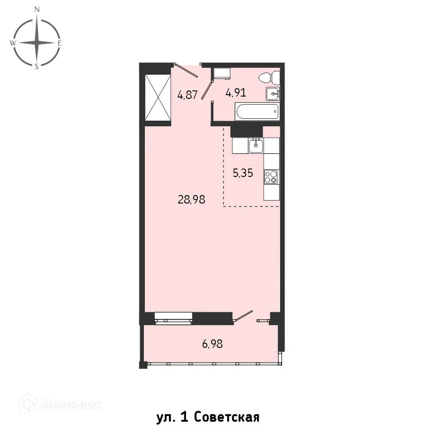 Фото квартиры в ЖК Суворов