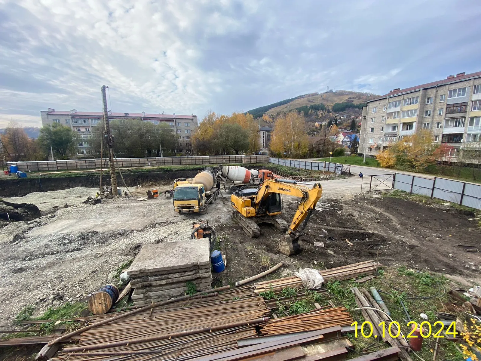 ЖК по ул. Эркемена Палкина ход строительства
