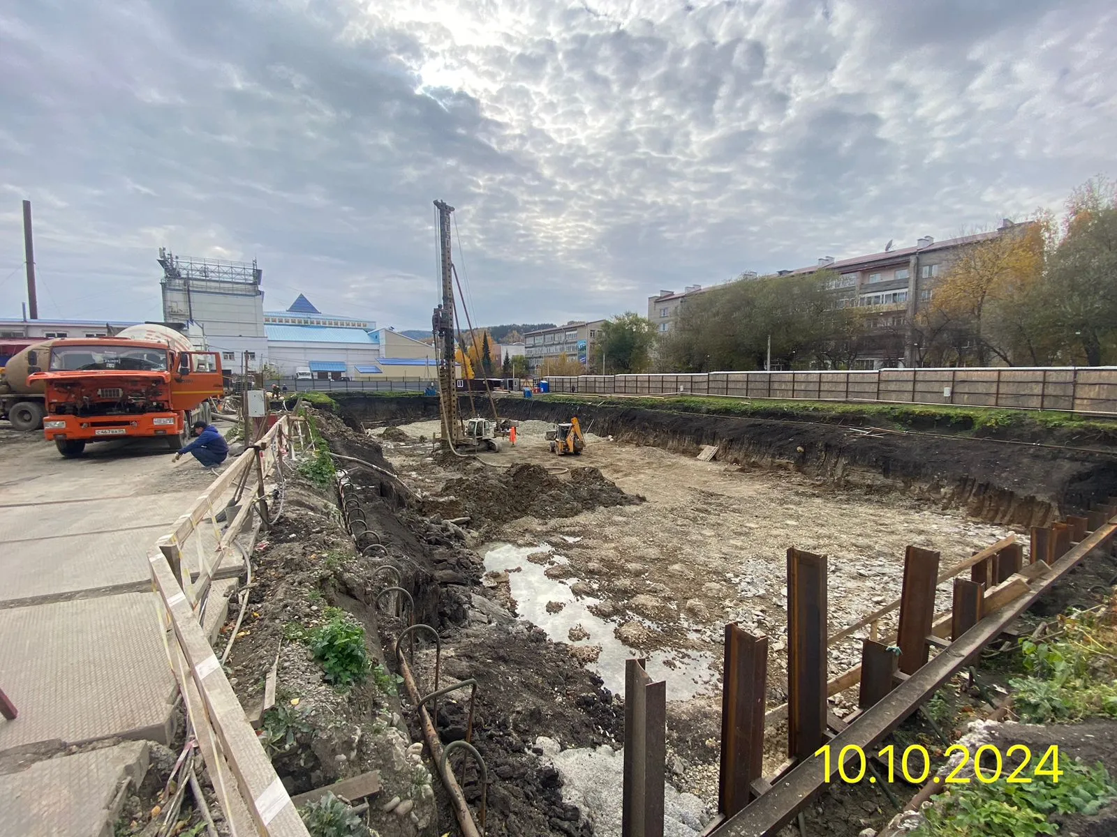 ЖК по ул. Эркемена Палкина ход строительства