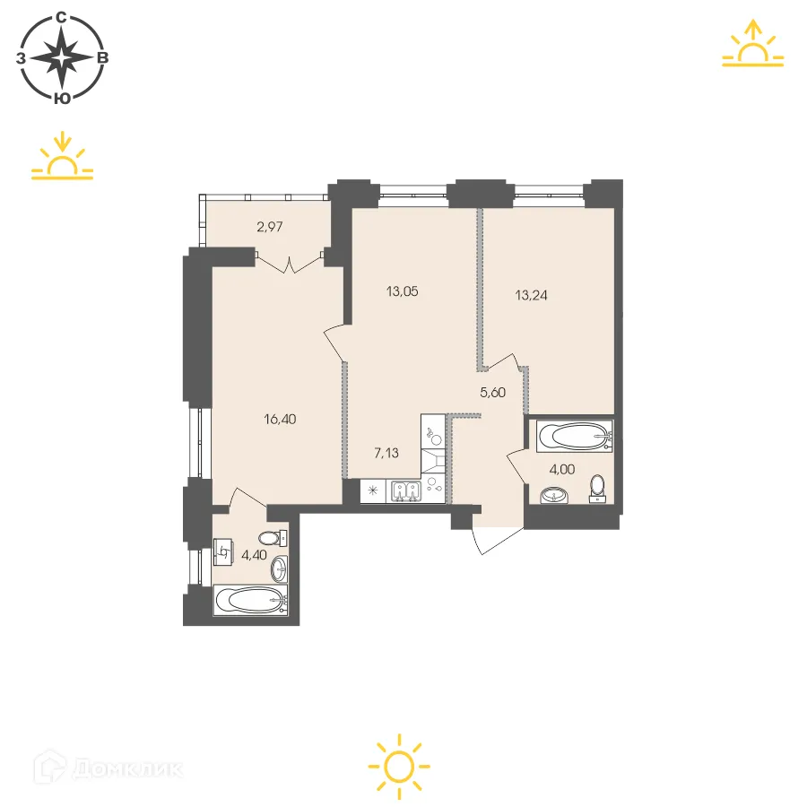 Фото квартиры в ЖК Автограф