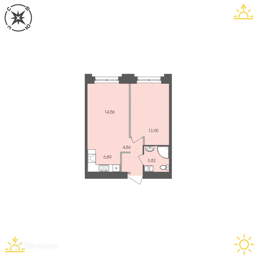 Фото квартиры в ЖК Автограф