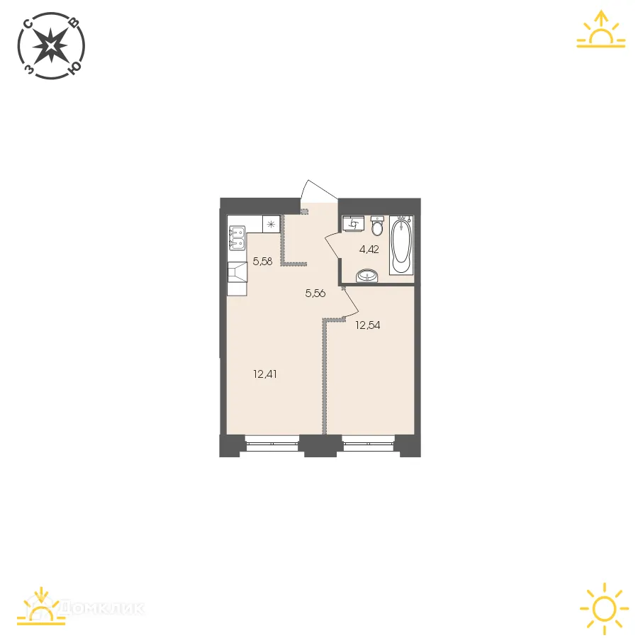 Фото квартиры в ЖК Автограф