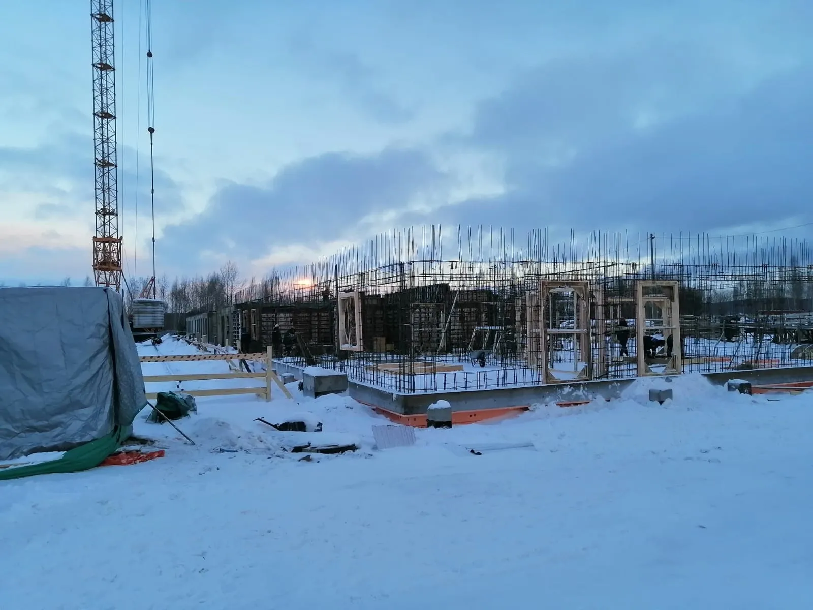 ЖК "TALOJARVI город у воды (Талоярви)" ход строительства