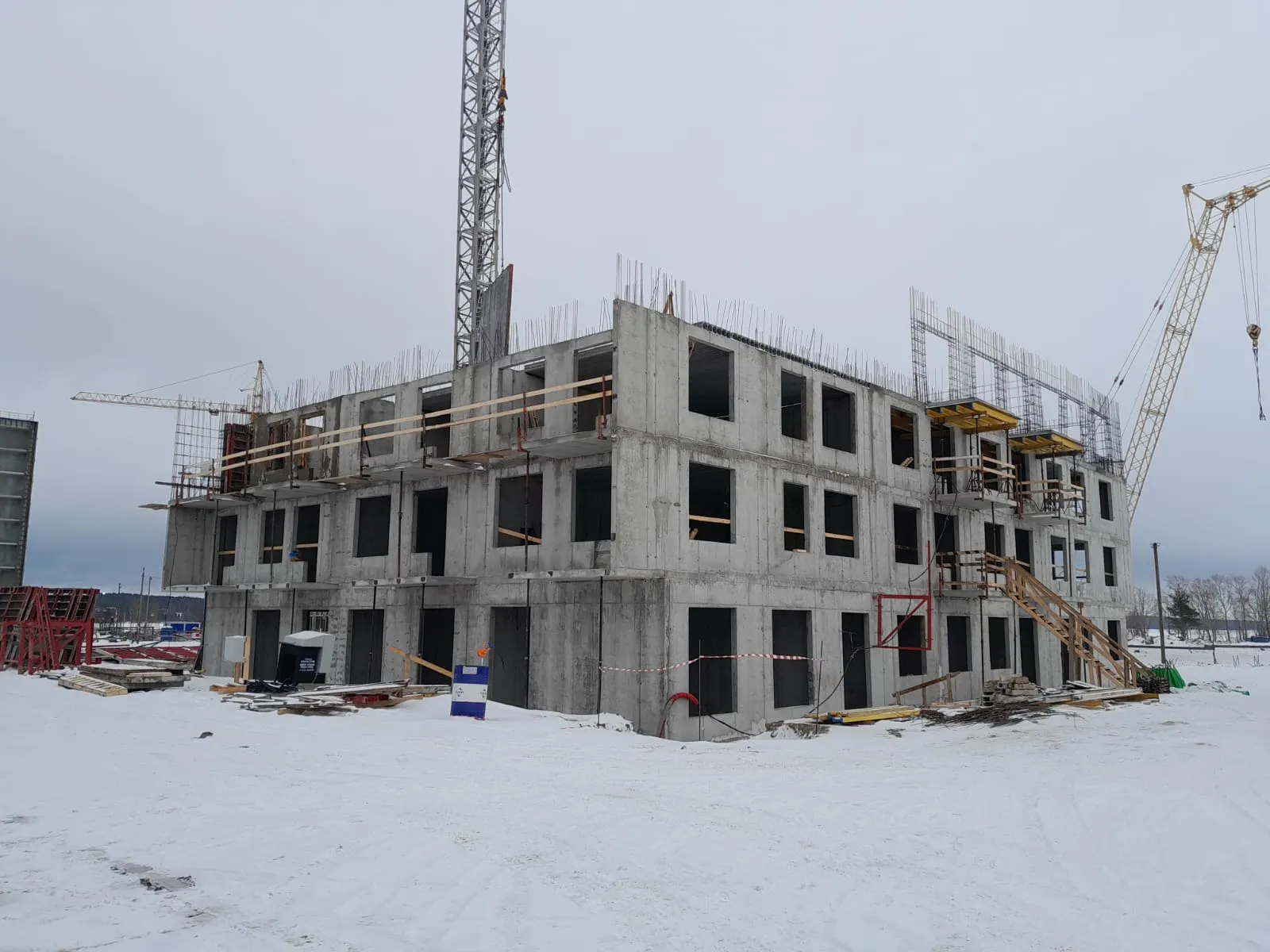 ЖК "TALOJARVI город у воды (Талоярви)" ход строительства