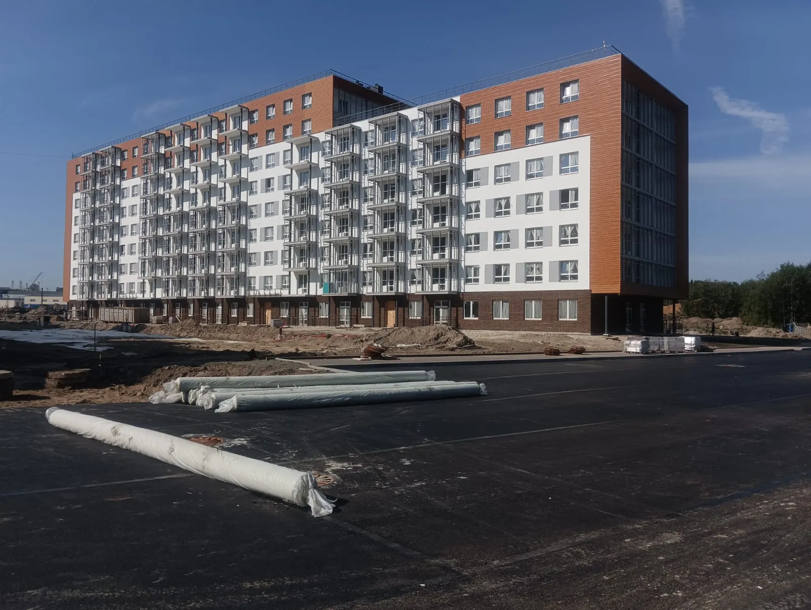 ЖК "TALOJARVI город у воды (Талоярви)" ход строительства