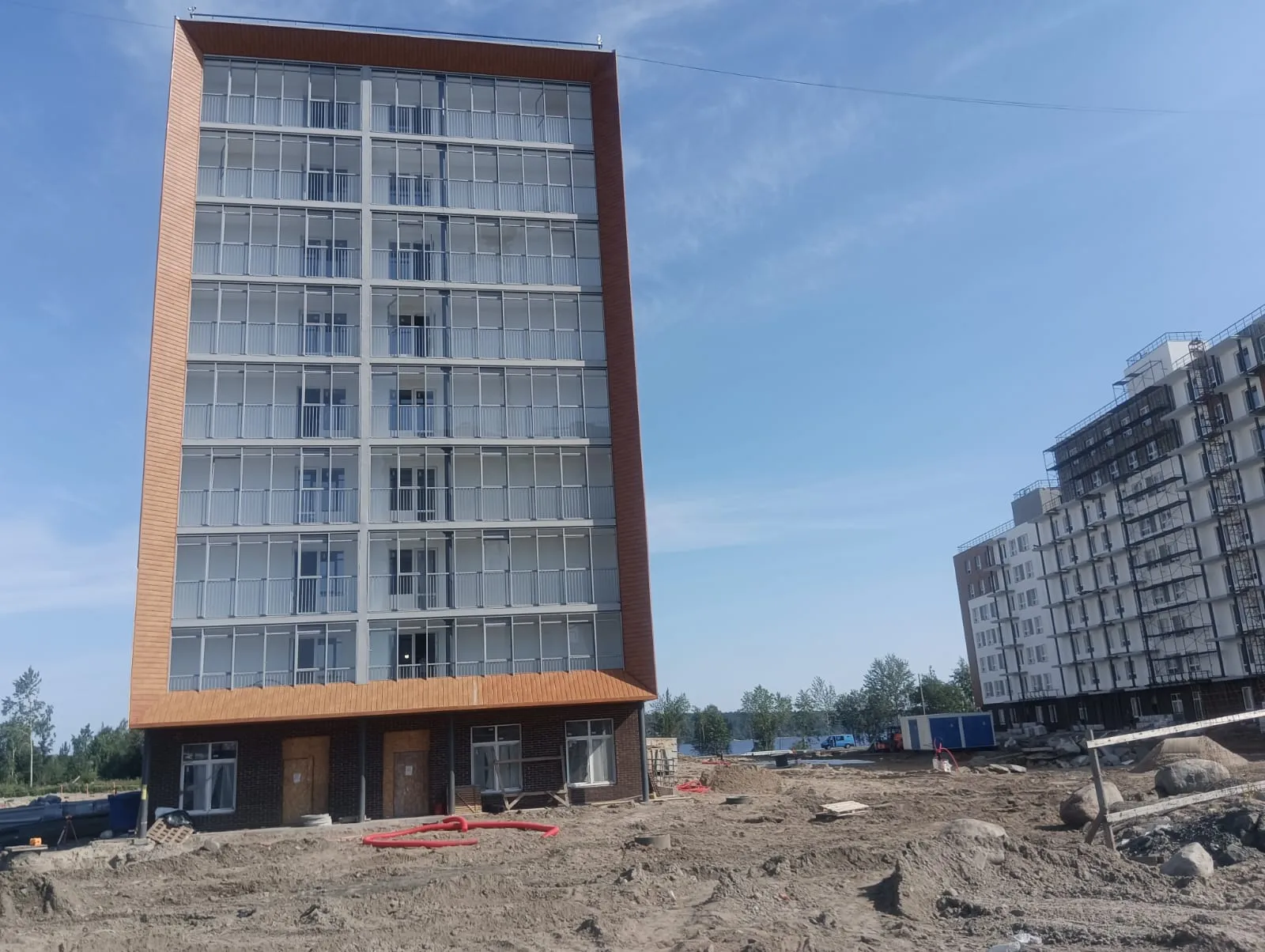 ЖК "TALOJARVI город у воды (Талоярви)" ход строительства