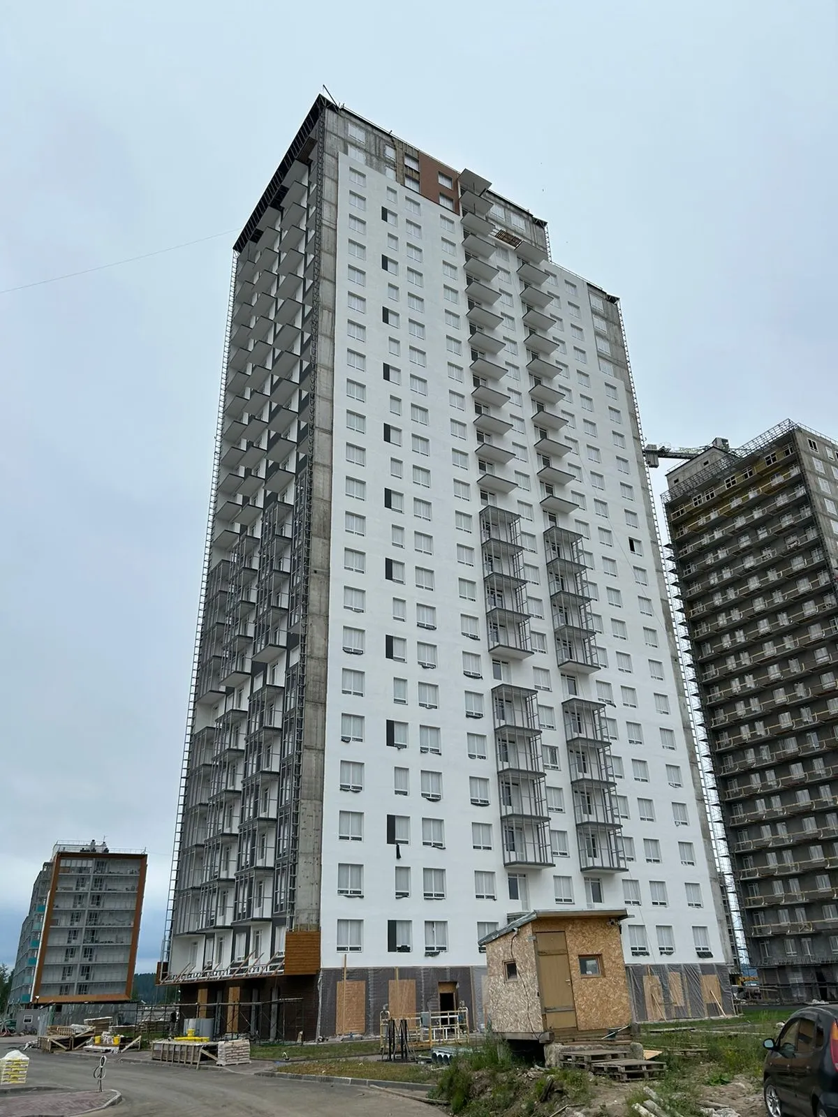 ЖК "TALOJARVI город у воды (Талоярви)" ход строительства