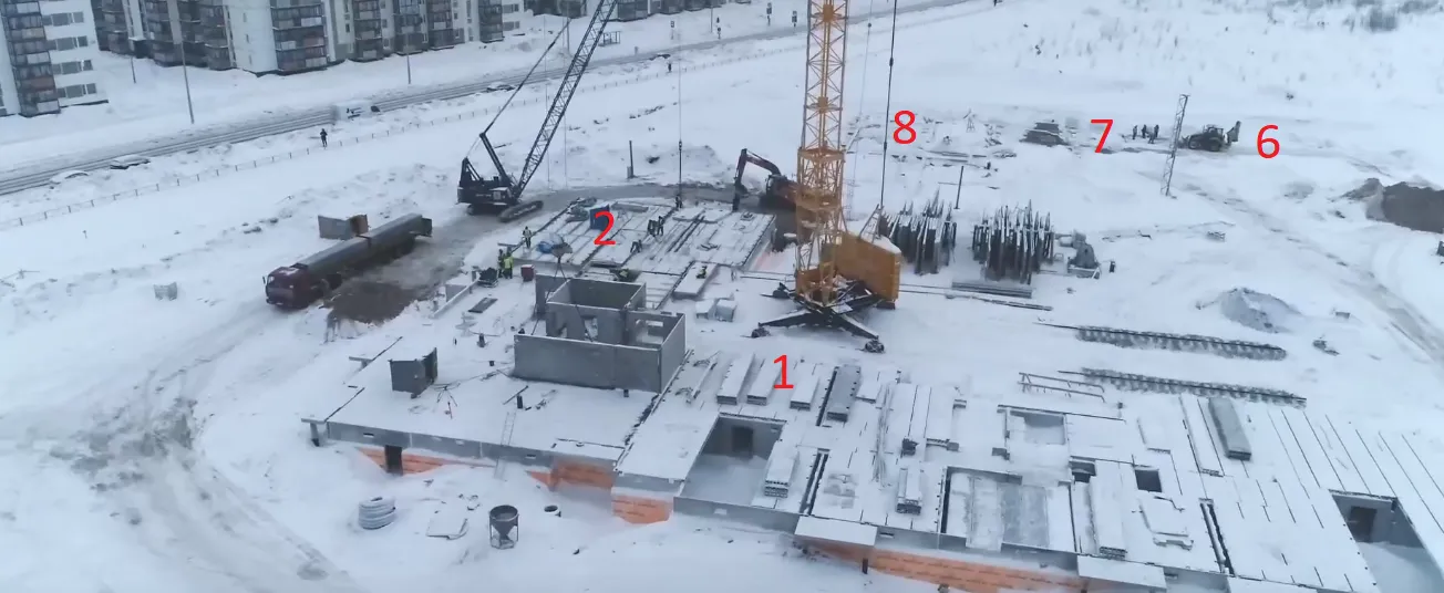 ЖК САМПО ход строительства