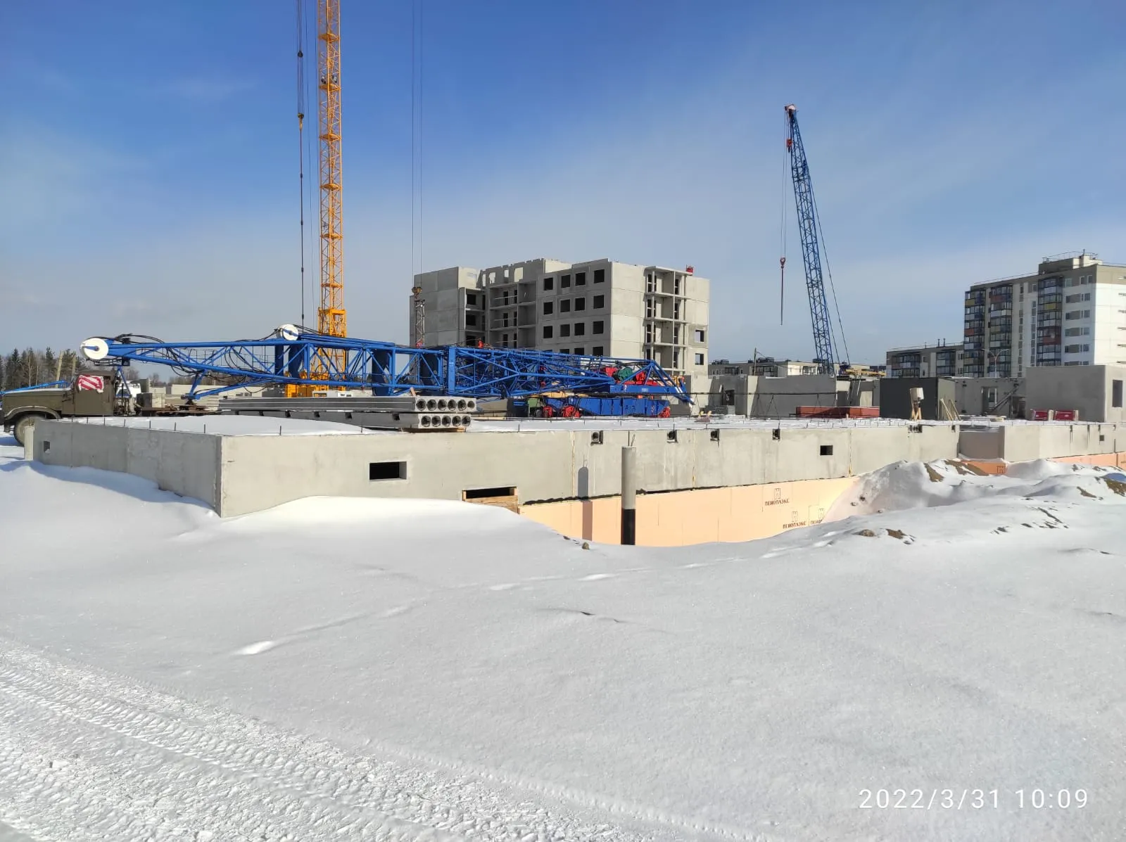 ЖК САМПО ход строительства